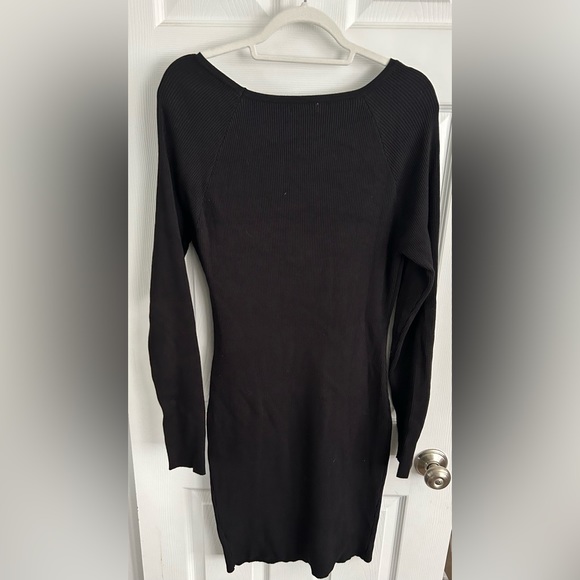 Fashion Nova Bodycon Black Mini Dress - Picture 3 of 3